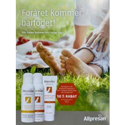 Allpresan® Poster, Foråret kommer barfodet + lipid, A3