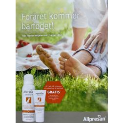 Allpresan® Poster, Foråret kommer barfodet, A3