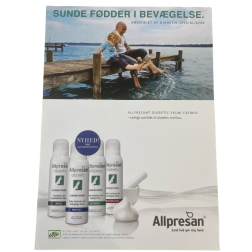 Allpresan® Poster, Sunde fødder i bevægelse NB: Protect findes ikke mere i sortimentet. 50x70 cm
