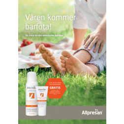 Allpresan® Poster, Våren kommer barfota, A3